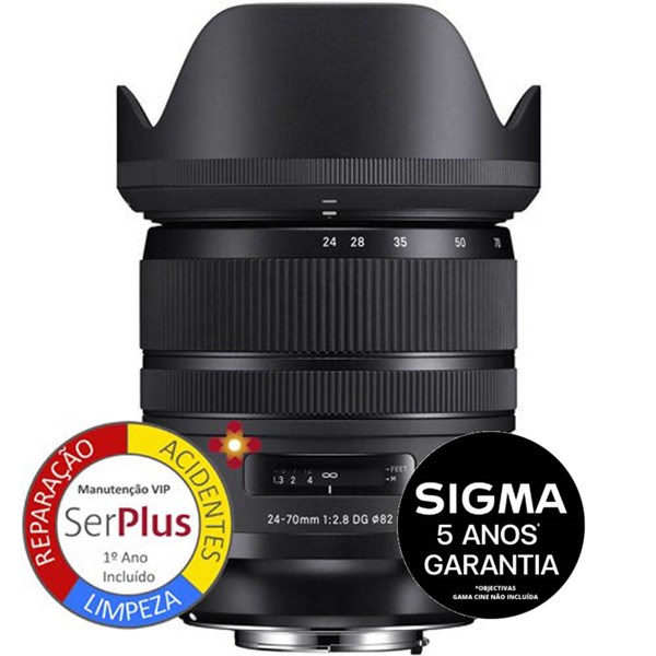 SIGMA 24-70mm F2.8 DG OS HSM | A (EF-mount) | Colorfoto.pt